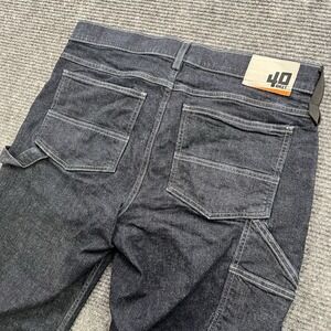 Duluth Trading 40 Grit Cargo‎ Jeans Mens 34x32 Standard Fit Straight Leg Stretch